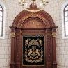 Mastercrafted Aron Kodesh: A testament to superior furniture manufacturing and sacred design.