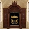Ornate Handcrafted Aron Kodesh - Premium Wood Synagogue Furniture by Leading Manufacturer.
