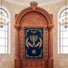 Premium Handcrafted Solid Wood Aron Kodesh | Ornate Synagogue Furniture | Manufacturer Quality & Jewish Heritage