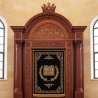 Masterfully Crafted Solid Wood Aron Kodesh | Synagogue Holy Ark by Premium Furniture Maker.