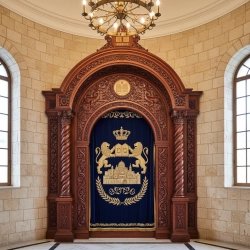 Premium Aron Kodesh Holy Ark | Synagogue Furniture by Artisan Ark Works