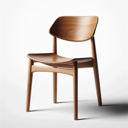 Minimalist Dining Chair Design 1653 by Mulyoharjo Furniture Supplier