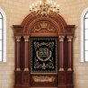 Majestic Hand-Carved Aron Kodesh: Superior Quality Synagogue Furniture by Leading Manufacturer.