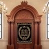 Exquisite Hand-Carved Aron Kodesh | Premium Synagogue Ark by Leading Manufacturer.