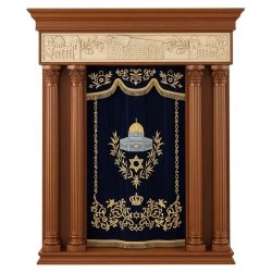 Exquisite Mulyoharjo Mahogany Wood Aron Kodesh Torah Ark a Masterpiece of Spiritual Craftsmanship