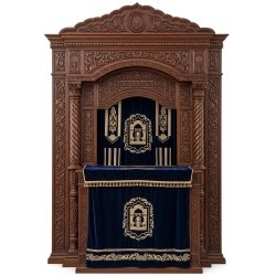 Exquisite Handcarved Mahogany Aron Kodesh from Mulyoharjo Furniture Indonesia