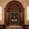 Majestic Handcrafted Mahogany Aron Kodesh Torah Ark by Mulyoharjo Furniture