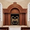Elegant Handcrafted Mahogany Aron Kodesh from Mulyoharjo Furniture Indonesia