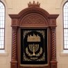 Magnificent Handcrafted Mahogany Aron Kodesh Torah Ark by Mulyoharjo Furniture Indonesia