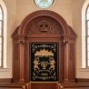 Majestic Handcrafted Mahogany Aron Kodesh Torah Ark from Mulyoharjo Furniture Indonesia