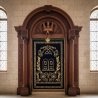 Exquisite Mulyoharjo HandCarved Mahogany Aron Kodesh Torah Ark