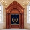Magnificent Mulyoharjo Handcarved Mahogany Wood Aron Kodesh Torah Ark