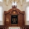 Elegant Handcrafted Mahogany Aron Kodesh from Mulyoharjo Furniture Indonesia