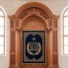 Exquisite Handcrafted Mahogany Aron Kodesh by Mulyoharjo Furniture Indonesia