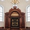 Magnificent Handcarved Mahogany Aron Kodesh Torah Ark by Mulyoharjo Furniture Indonesia