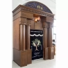 Custom Design Aron Kodesh Furniture Supplier in Jepara