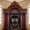 Majestic Handcrafted Mahogany Aron Kodesh from Mulyoharjo Furniture Indonesia