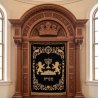 Exquisite Handcrafted Mahogany Wood Aron Kodesh Torah Ark by Mulyoharjo Furniture Indonesia