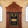 Exquisite Mulyoharjo Hand-Carved Mahogany Aron Kodesh for Sacred Spaces