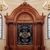 Elegant Handcrafted Mahogany Aron Kodesh from Mulyoharjo Furniture Indonesia