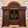Elegant Handcrafted Mahogany Aron Kodesh from Mulyoharjo Furniture Indonesia