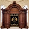 Elegant Handcrafted Mahogany Aron Kodesh from Mulyoharjo Furniture Indonesia