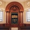 Exquisite Hand-Carved Mahogany Aron Kodesh a Sacred Torah Ark from Mulyoharjo Furniture