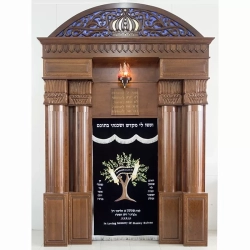 Custom Design Aron Kodesh Furniture Supplier in Jepara