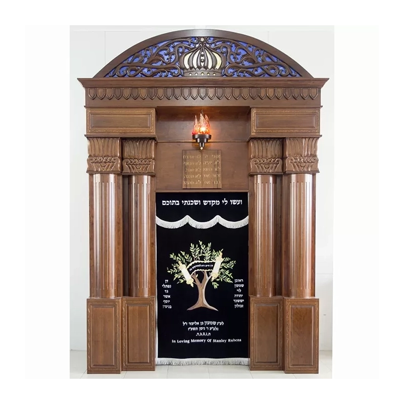 Custom Design Aron Kodesh Furniture Supplier in Jepara