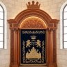 Majestic Handcrafted Mahogany Wood Aron Kodesh by Mulyoharjo Furniture