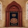 Timeless Mulyoharjo Mahogany Aron Kodesh Artisanal Torah Ark