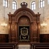 Magnificent Hand-Carved Mahogany Aron Kodesh Torah Ark by Mulyoharjo Furniture