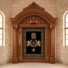 Elegant Handcrafted Mahogany Aron Kodesh from Mulyoharjo Furniture Indonesia