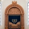 Mulyoharjo's Exquisite Handcrafted Mahogany Aron Kodesh Torah Ark