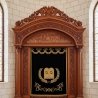 Exquisite Handcarved Mahogany Torah Ark by Mulyoharjo Furniture Indonesia