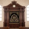 Exquisite Hand-Carved Mahogany Aron Kodesh by Mulyoharjo Furniture Indonesia
