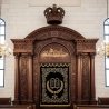 Elegant handcrafted Mahogany Aron Kodesh from Mulyoharjo Furniture Indonesia
