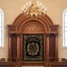 Magnificent Handcarved Mahogany Aron Kodesh Torah Ark by Mulyoharjo Furniture Indonesia
