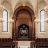 Majestic Handcrafted Mahogany Wood Aron Kodesh Torah Ark from Mulyoharjo
