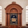 Exquisite Handcrafted Mahogany Wood Aron Kodesh a Sacred Torah Ark by Mulyoharjo Furniture
