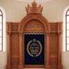 Elegant Handcrafted Mahogany Aron Kodesh from Mulyoharjo Furniture Indonesia