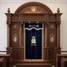 Exquisite Hand-Carved Mahogany Wood Aron Kodesh by Mulyoharjo Furniture Indonesia