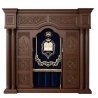 Magnificent Handcrafted Mahogany Wood Kayu Mahoni Aron Kodesh Torah Ark by Mulyoharjo Furniture