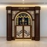 Exquisite Handcrafted Mulyoharjo Mahogany Aron Kodesh a Sacred Torah Ark