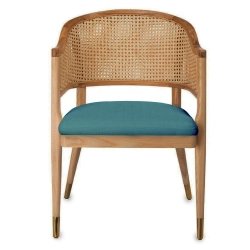 Solid Wood Teak Dining Chair Green Furniture Supplier