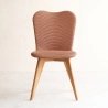 Wooden Teak and Rope Dining Chairs Pink, Mulyoharjo Furniture Supplier