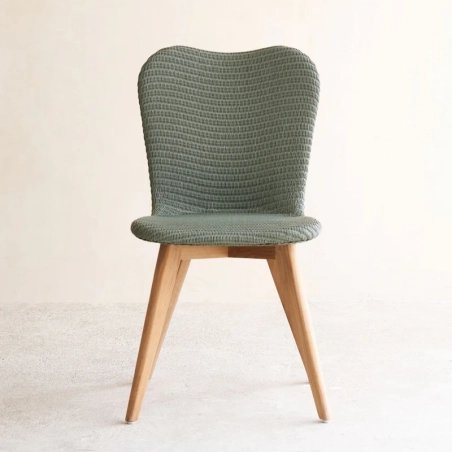 Wooden Teak and Rope Dining Chairs by Mulyoharjo Furniture Supplier