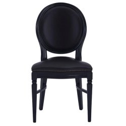 French Style Dining Chairs Supplier - Black