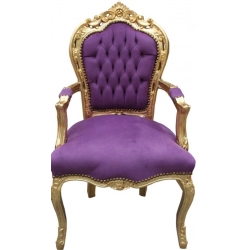 French Provincial Classic Dining Chairs 190 for Kitchen and Dining Room - Mulyoharjo Furniture Supplier