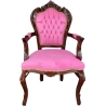 French Dining Chair Mahogany Wood Carved 209 for Kitchen and Dining Room - Mulyoharjo Furniture Supplier